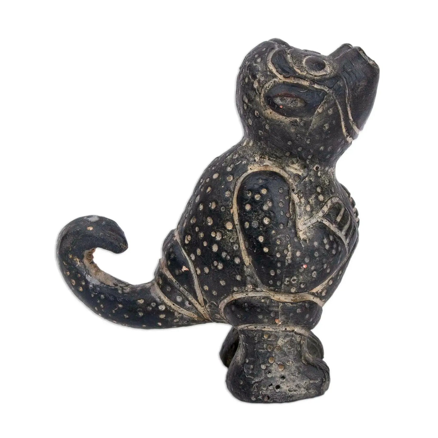 Little Howler Monkey - ceramic figurine - Art