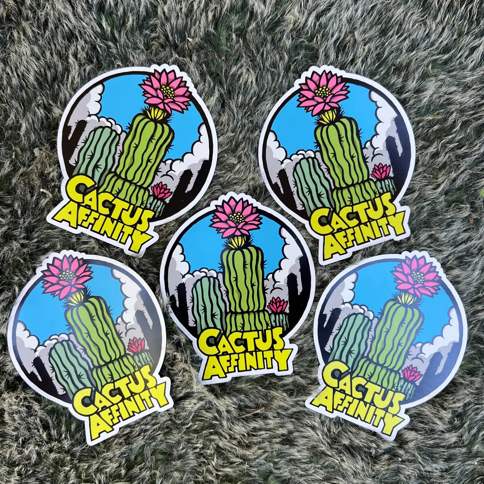 Cactus Affinity Logo magnet - five magnets - Magnet
