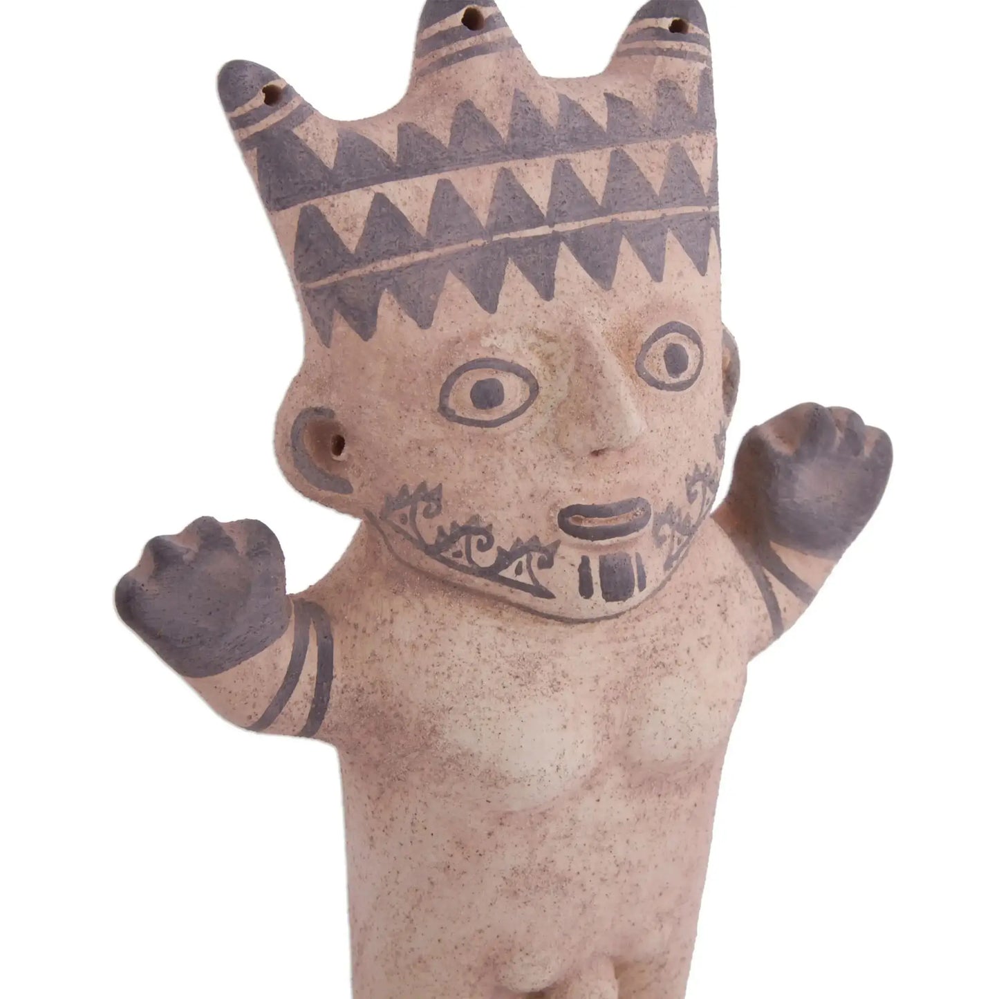 Male and Female Chancay Duality - ceramic statuette (set