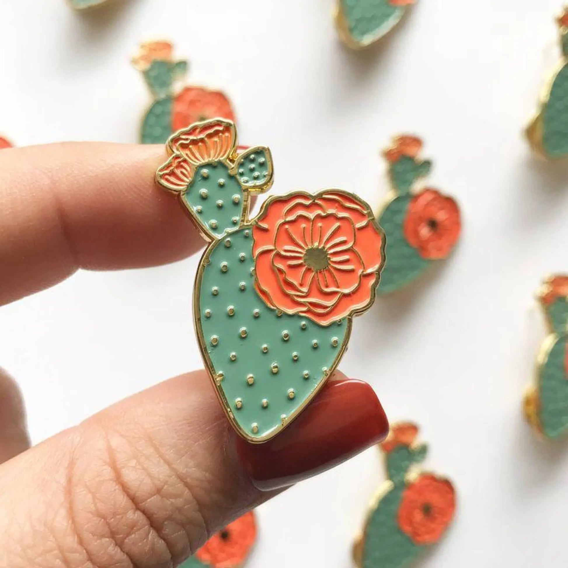 Mercedes Prickly Pear enamel pin - Pins