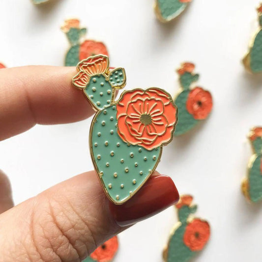 Mercedes Prickly Pear enamel pin - Pins
