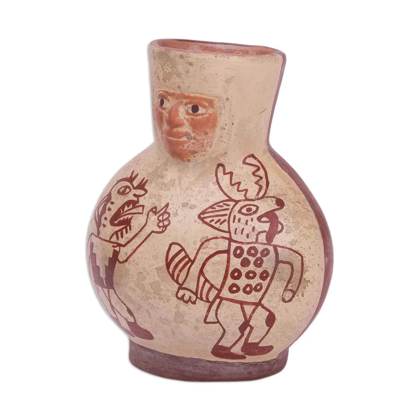 Moche Pot - ceramic vase - Art
