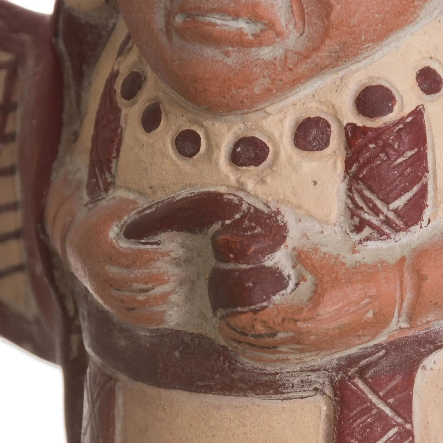 Mochica Shaman - ceramic vase - Art