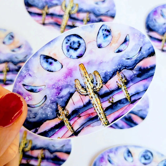 Moon Phases sticker - Sticker