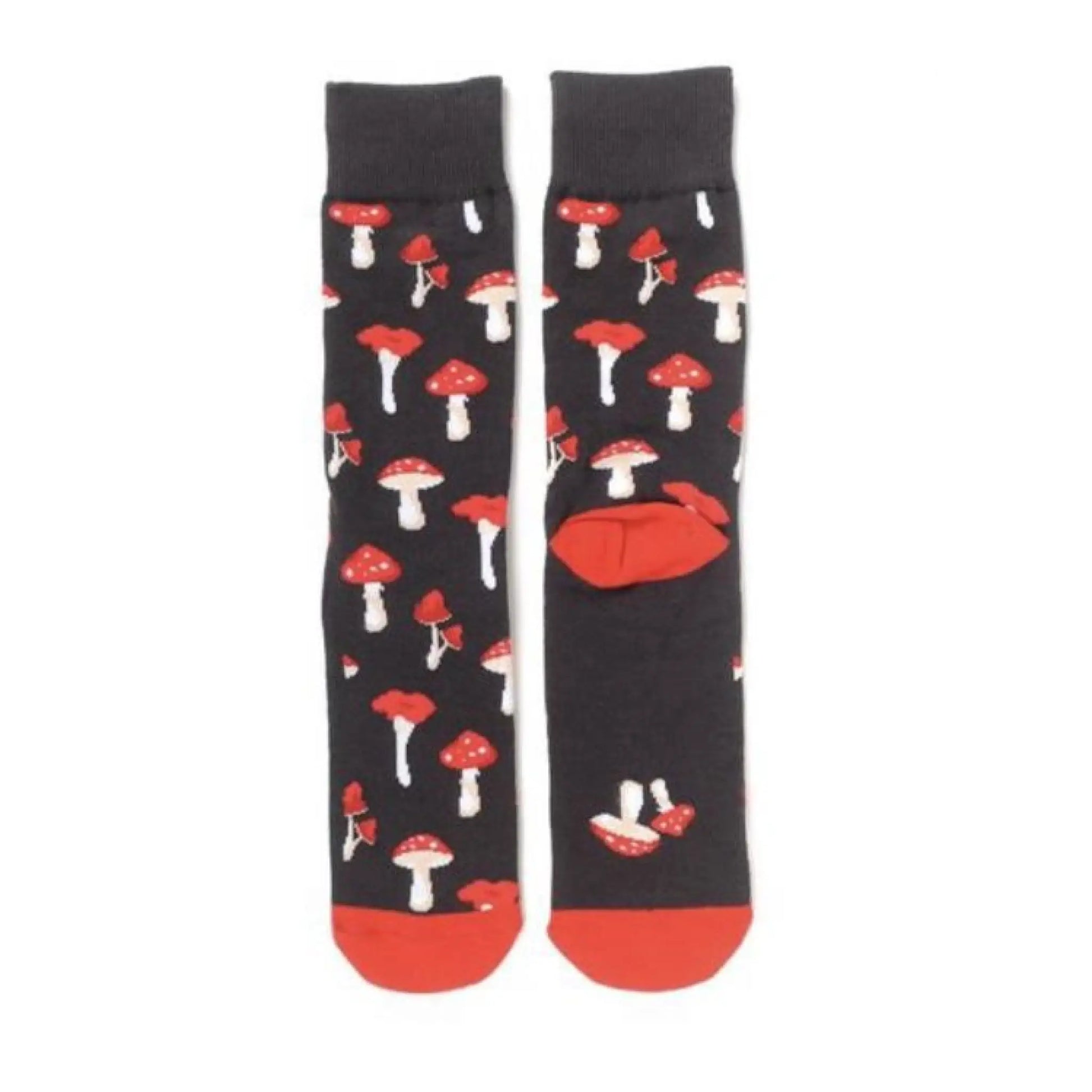 Amanita Mushrooms - socks - Socks