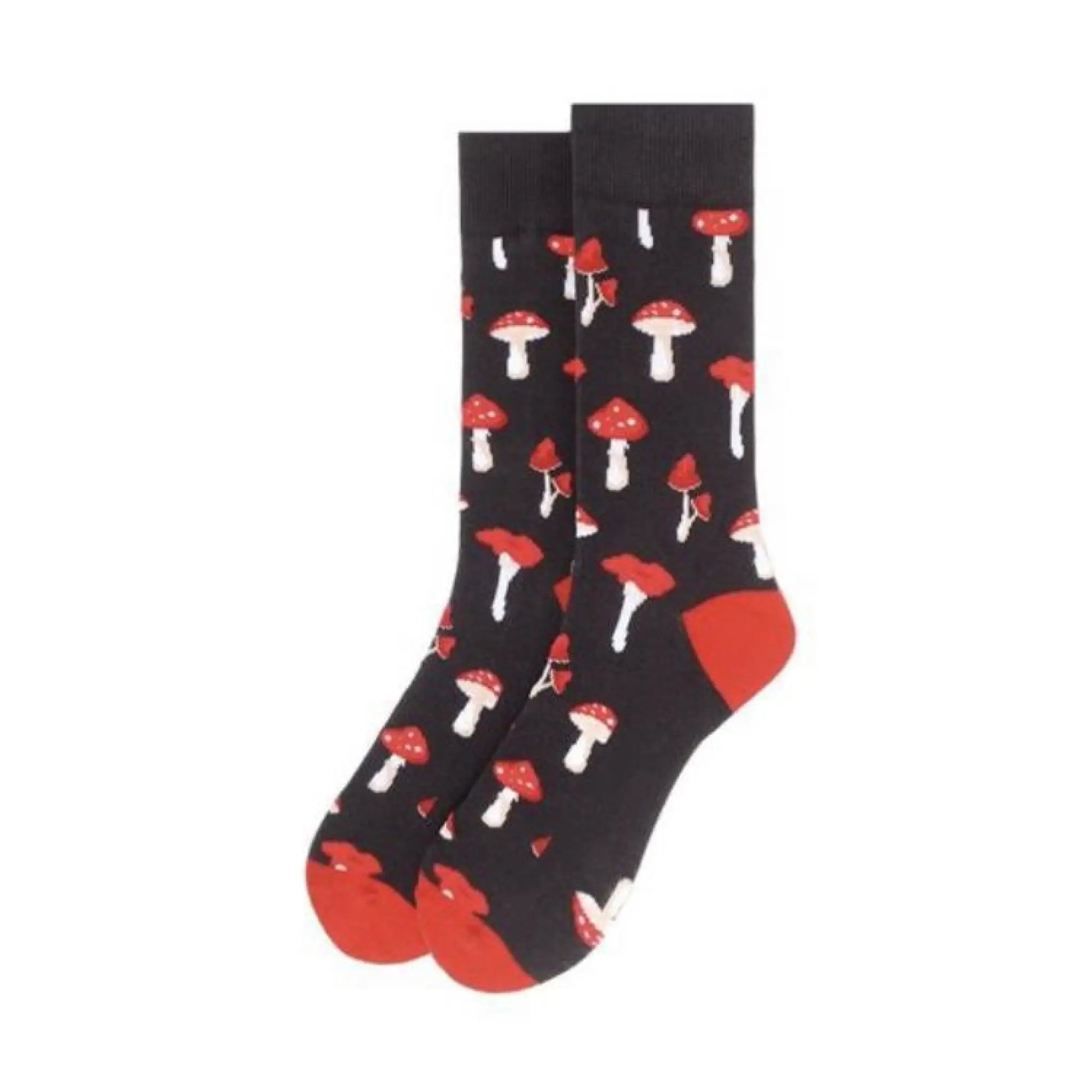 Amanita Mushrooms - socks - Socks