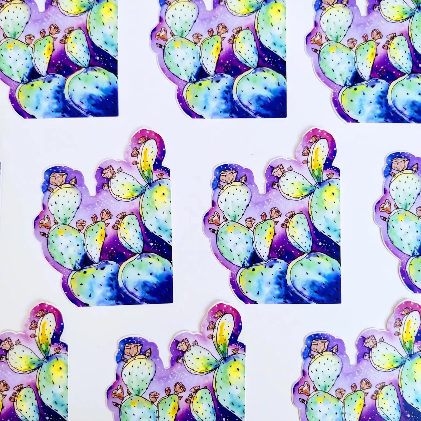 Opuntia Galaxy - Sticker