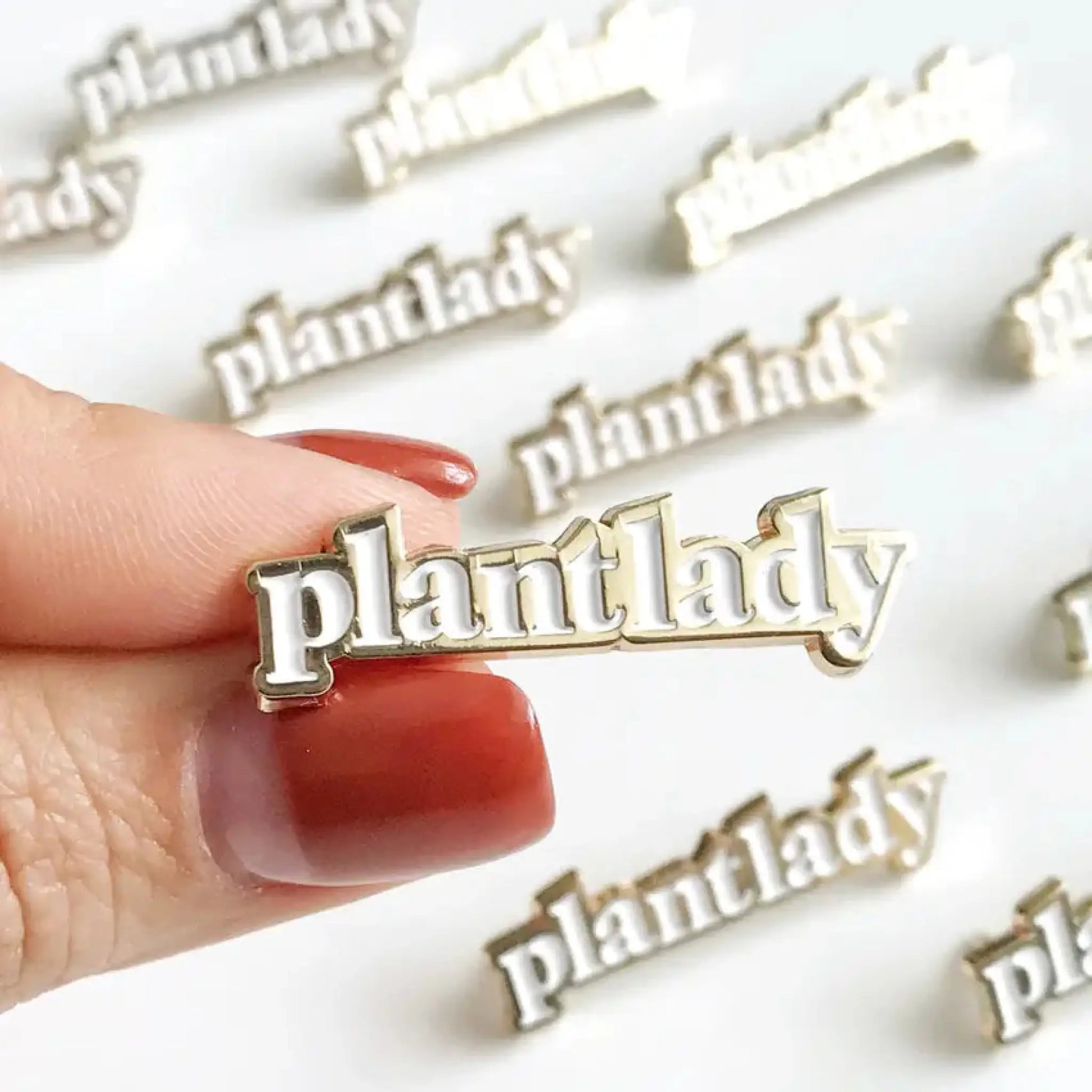 Plant Lady enamel pin - Pins