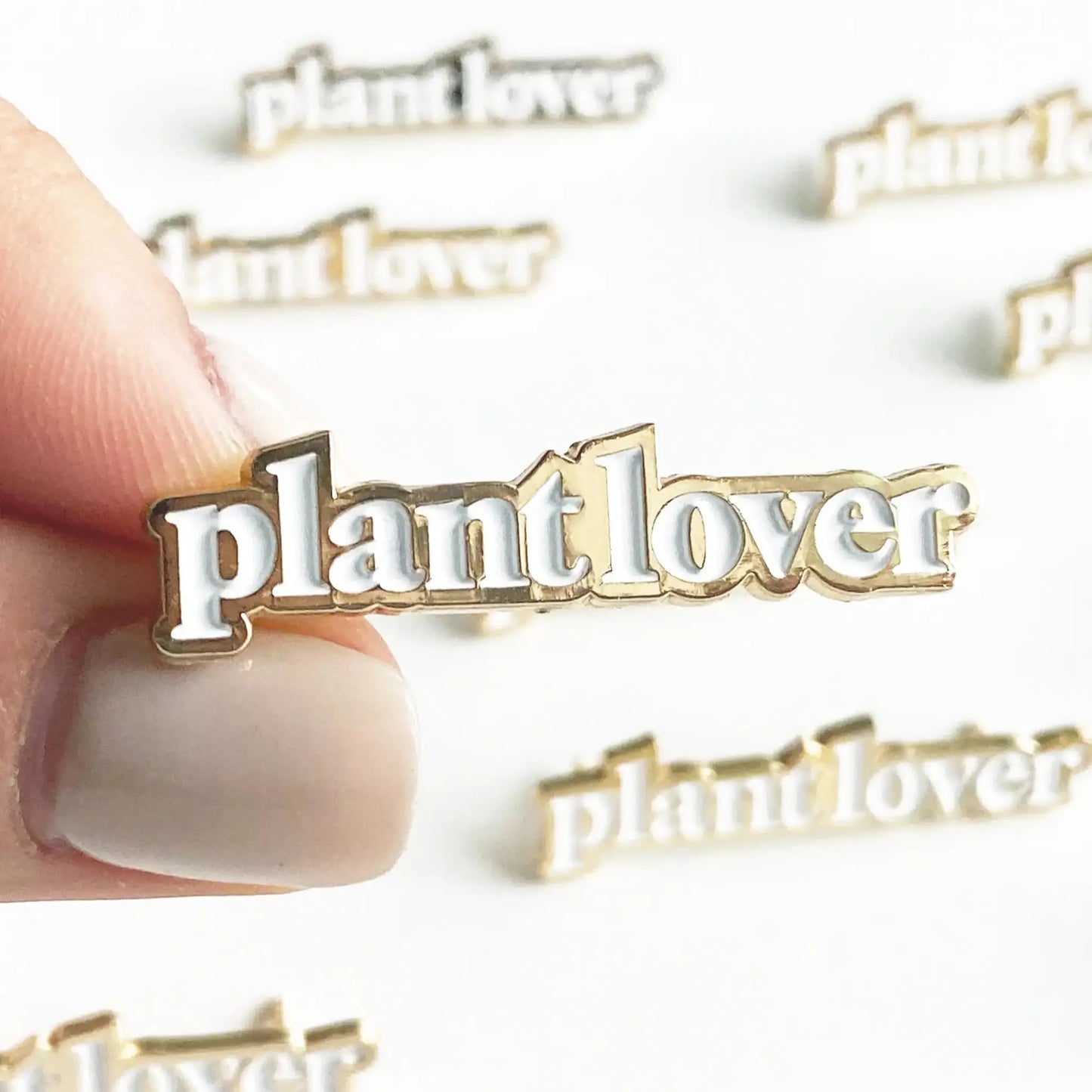 Plant Lover enamel pin - Pins