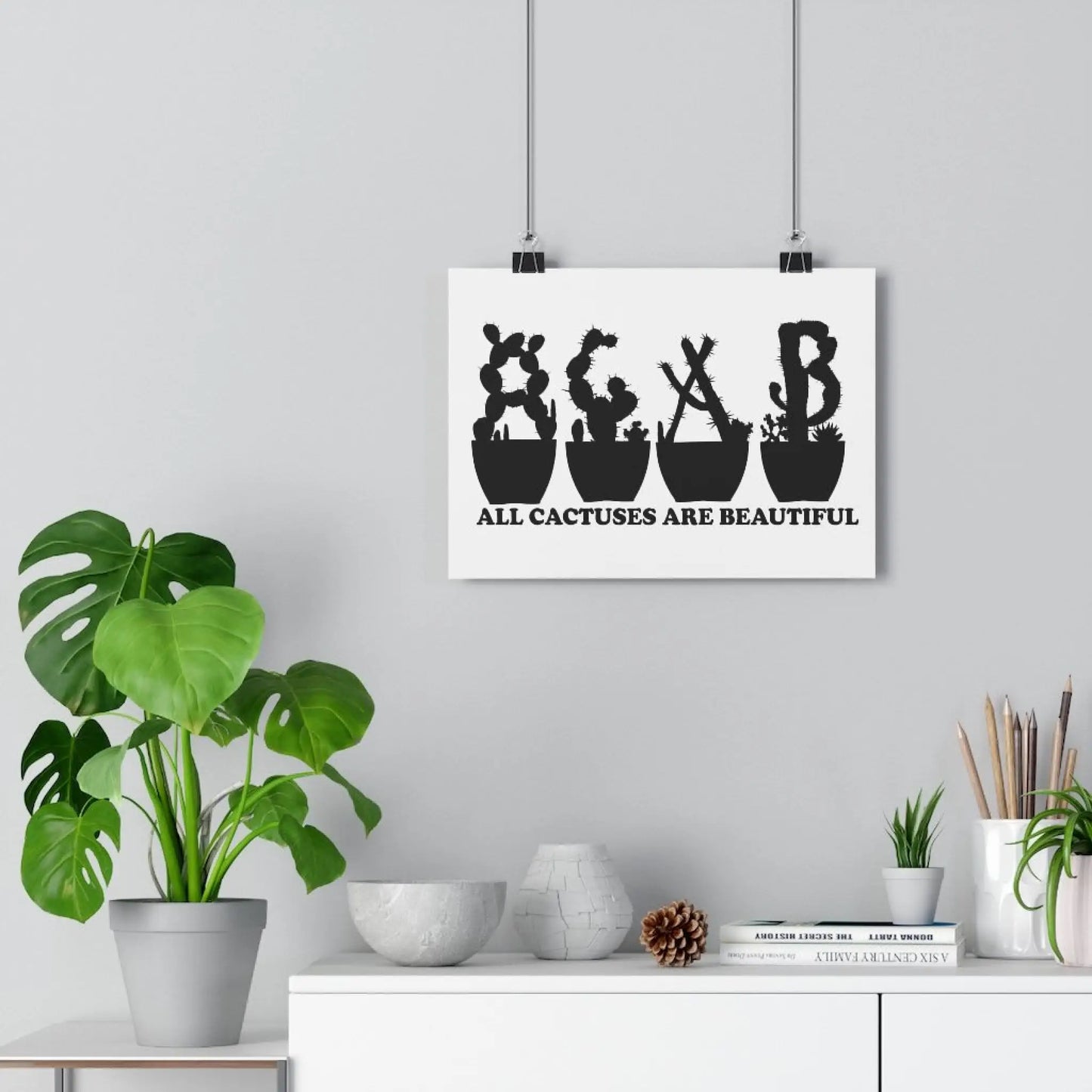 Art Print - All Cactuses Are Beautiful - acab