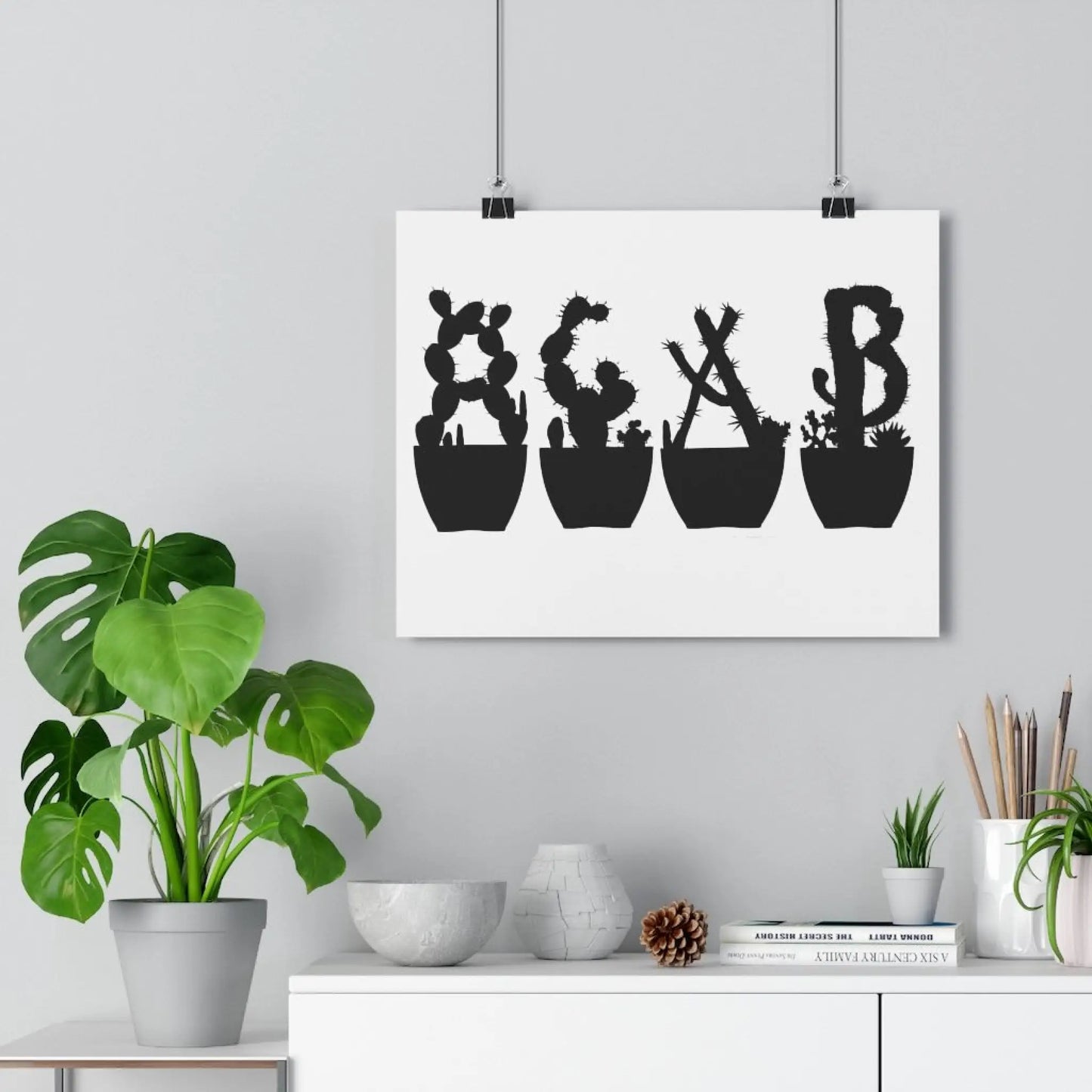 Art Print - Just Beautiful Cactuses - 14″ × 11″ / Matte -
