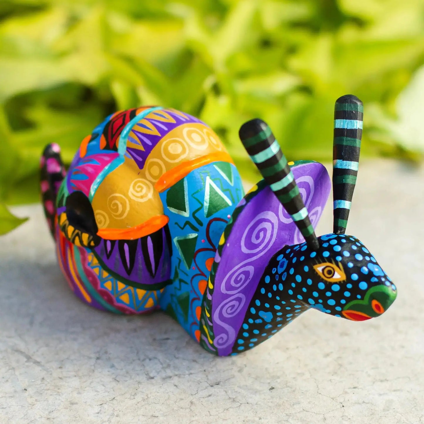 Rainbow Snail - alebrije snail - Art
