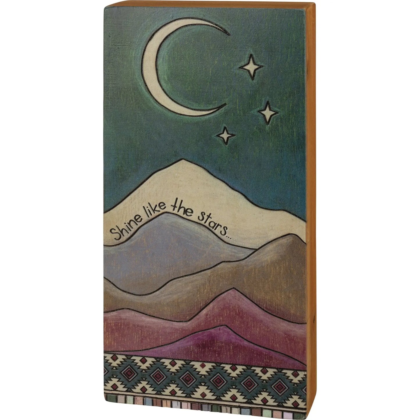 shine like the stars ✨ - Block Sign - Art