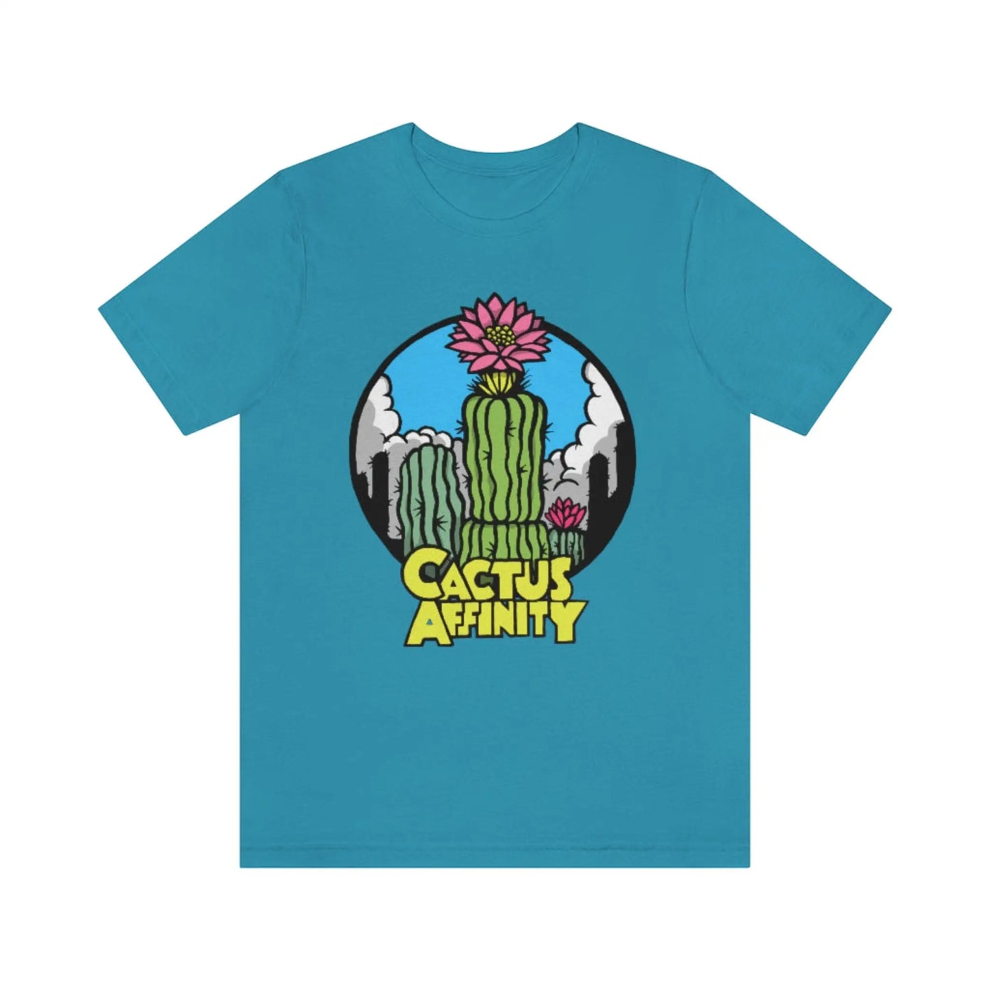 Shirt XL - Logo - Aqua / T-Shirt