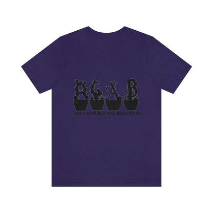 Shirts XL - All Cactuses Are Beautiful - Team Purple /