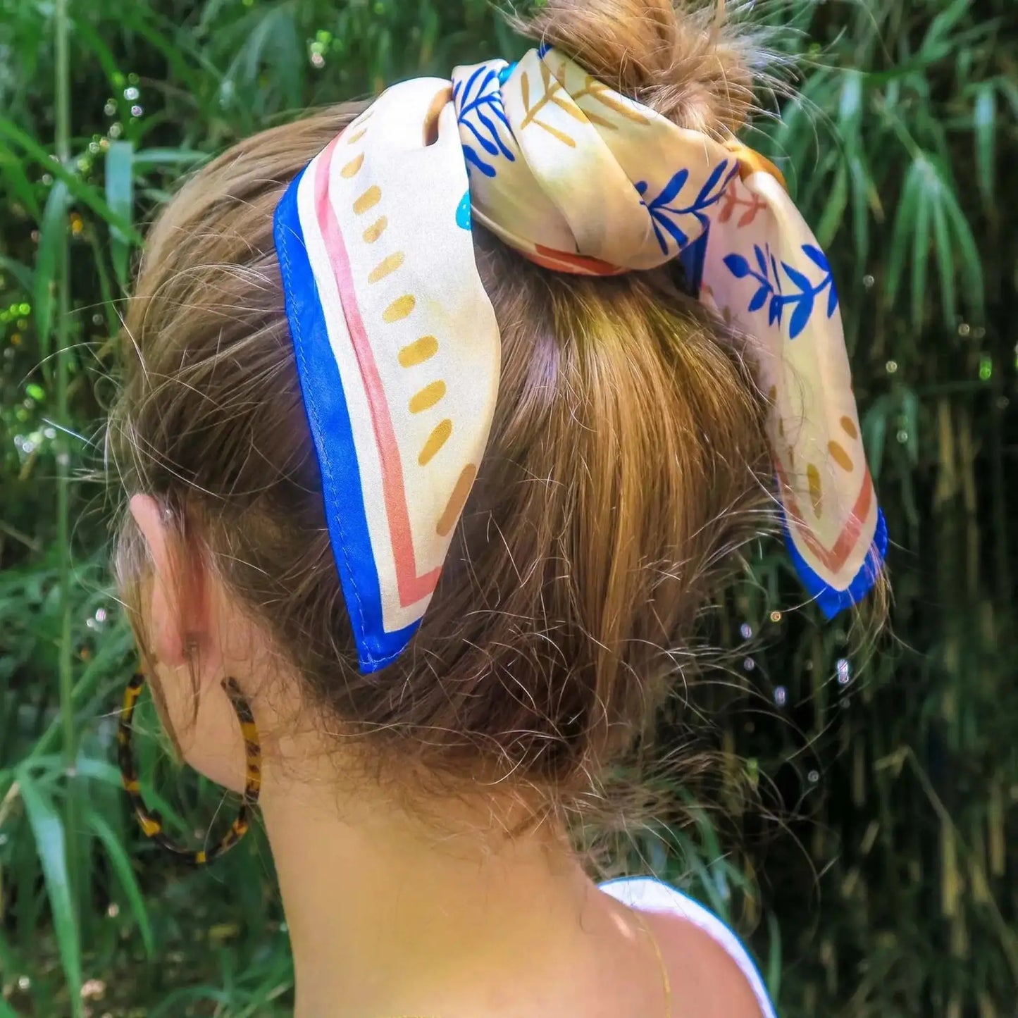 Southwest Cactus Silk Scarf