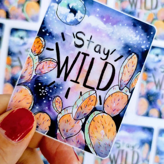 Stay Wild sticker - Sticker