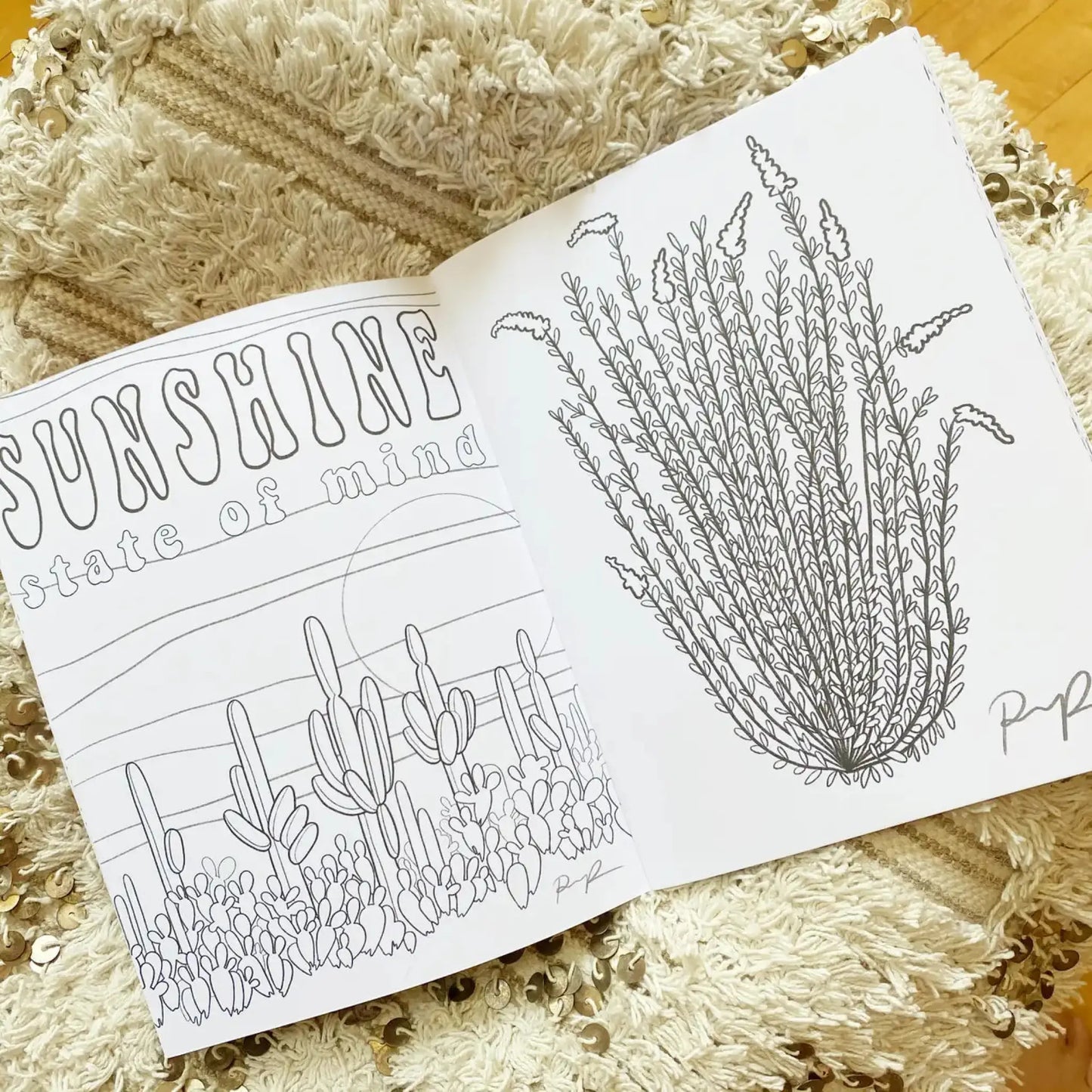 We Stick Together coloring book - Art