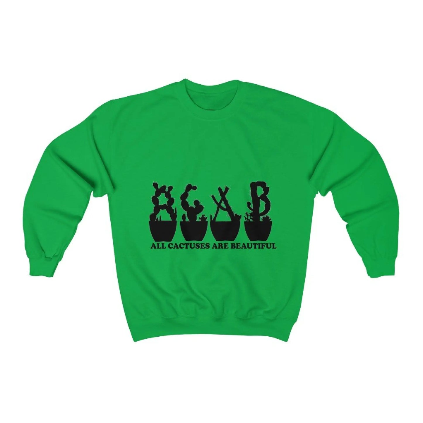 Unisex Heavy Blend™ Crewneck Sweatshirt - All Cactuses