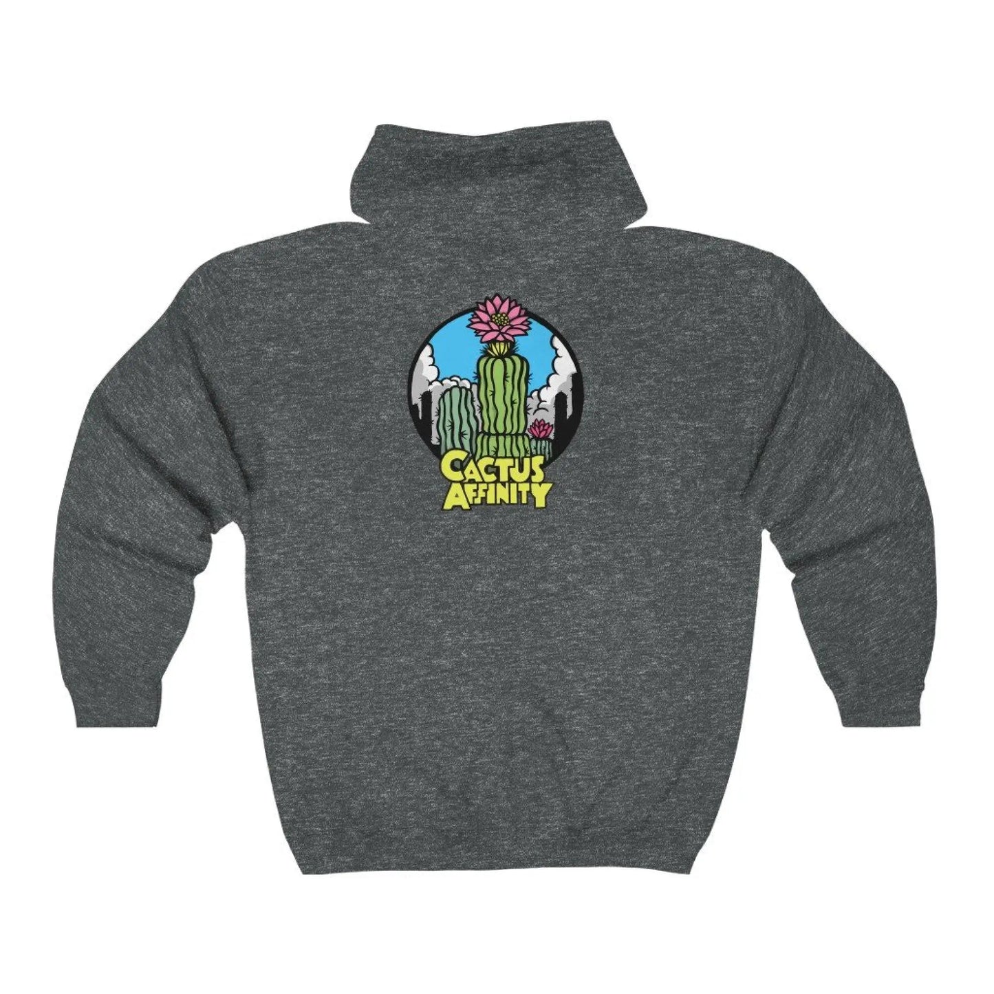 Unisex Heavy Blend™ Full Zip Hooded Sweatshirt - Logo