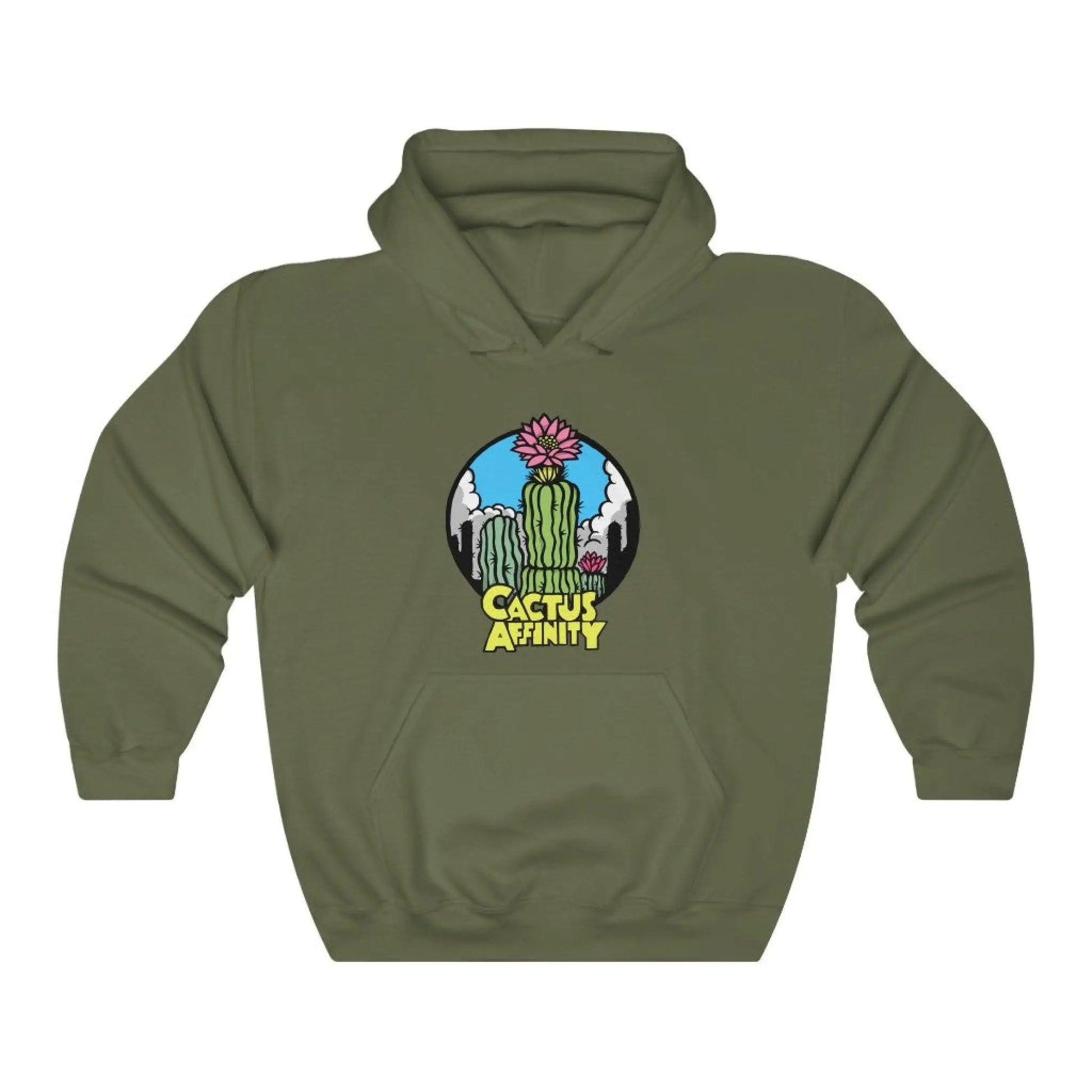 Unisex Heavy Blend™ Hooded Sweatshirt - Military Green
