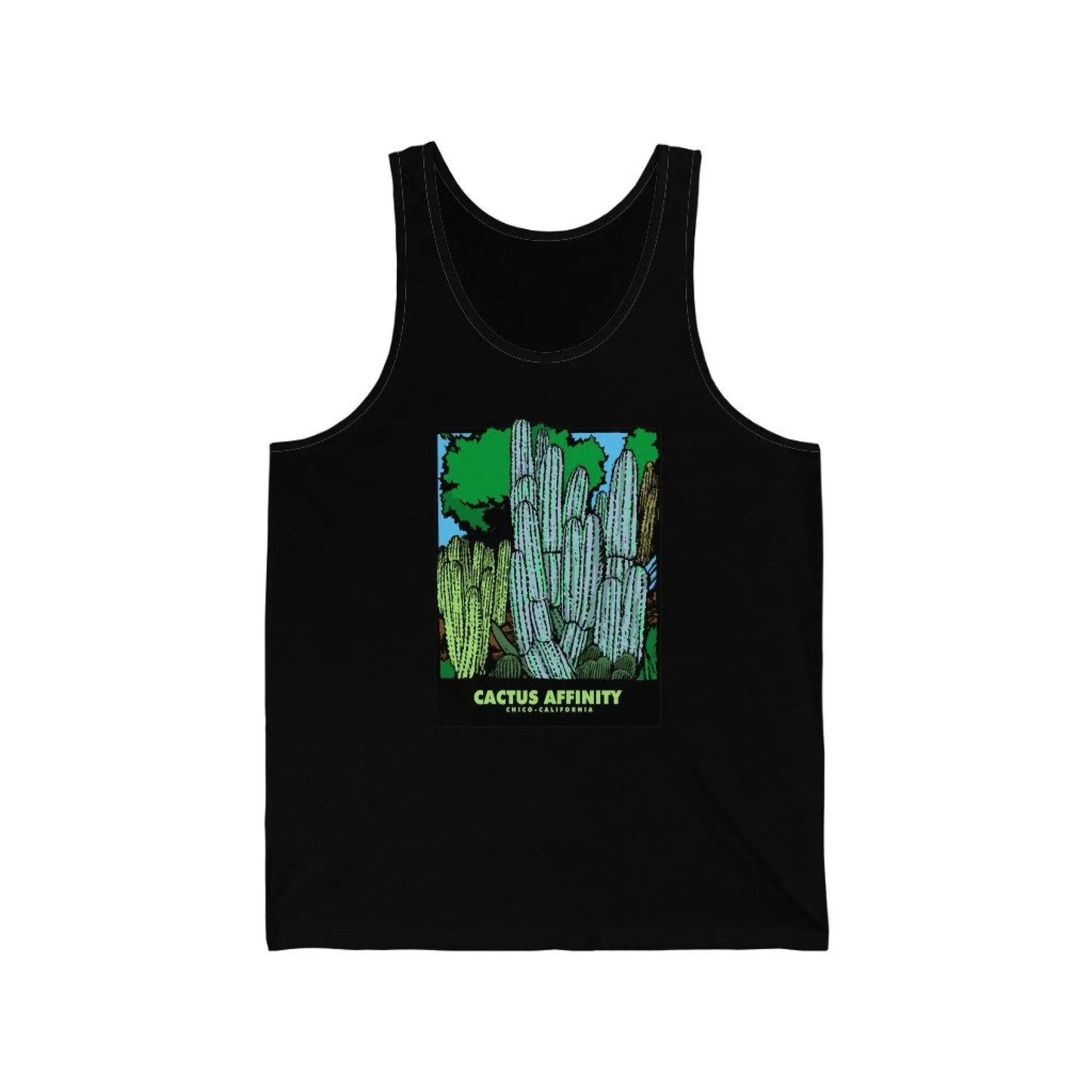 Unisex Jersey Tank - Chico - Black / XS - Top