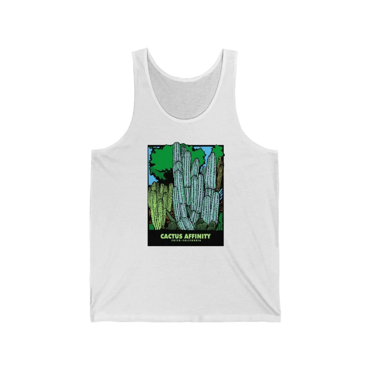 Unisex Jersey Tank - Chico - White / L - Top