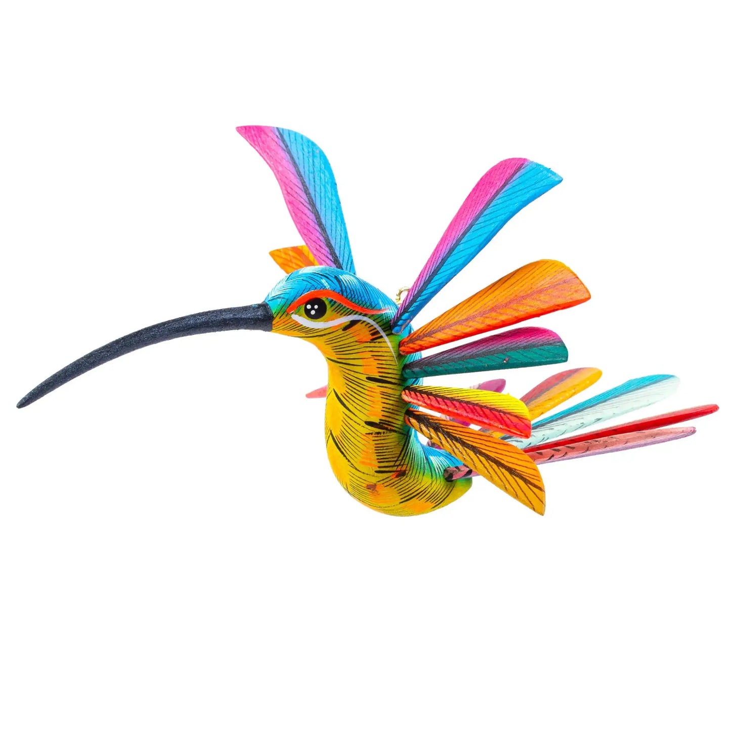 Vivid Hummingbird - alebrije hummingbird - Art