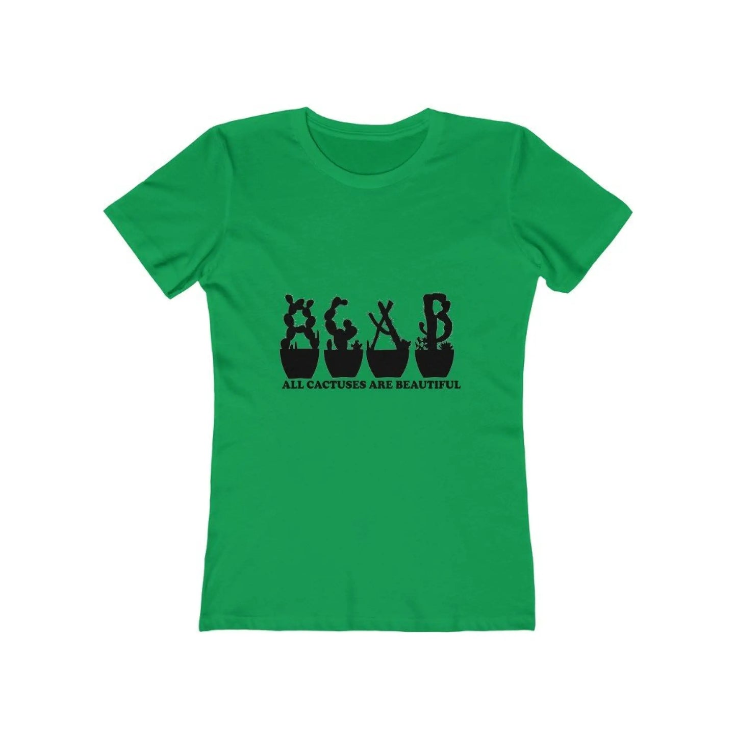 Women’s The Boyfriend Tee - All Cactuses Are Beautiful -