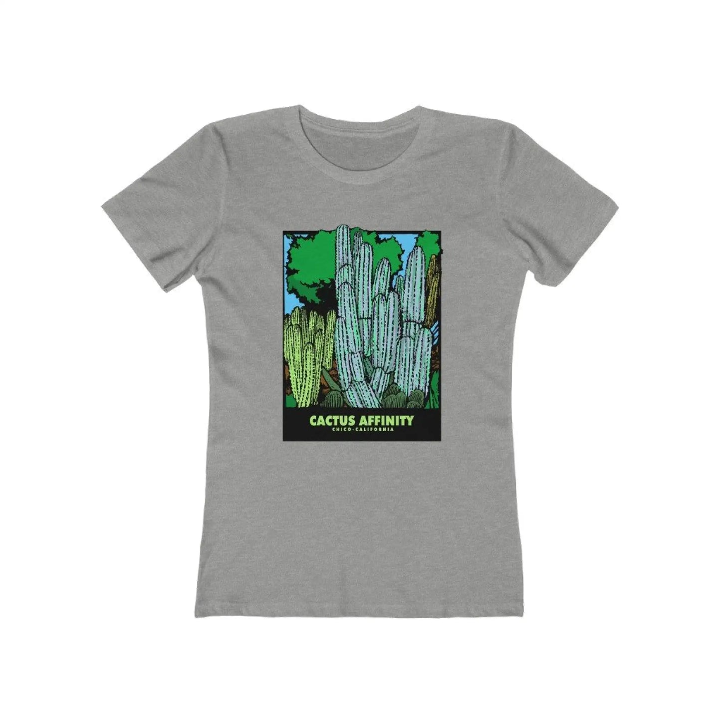 Women’s The Boyfriend Tee - Chico - Heather Grey / S