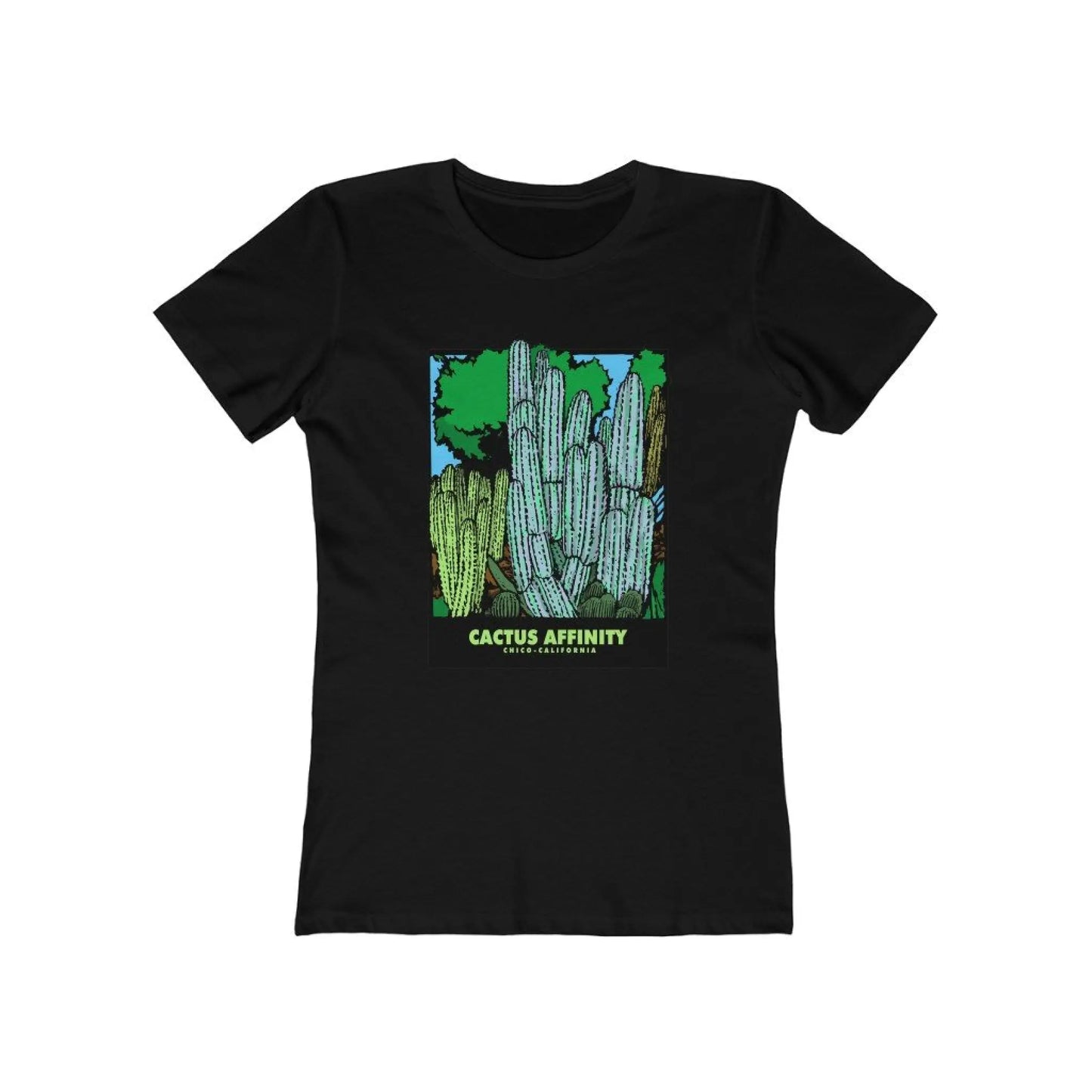 Women’s The Boyfriend Tee - Chico - Solid Black / S