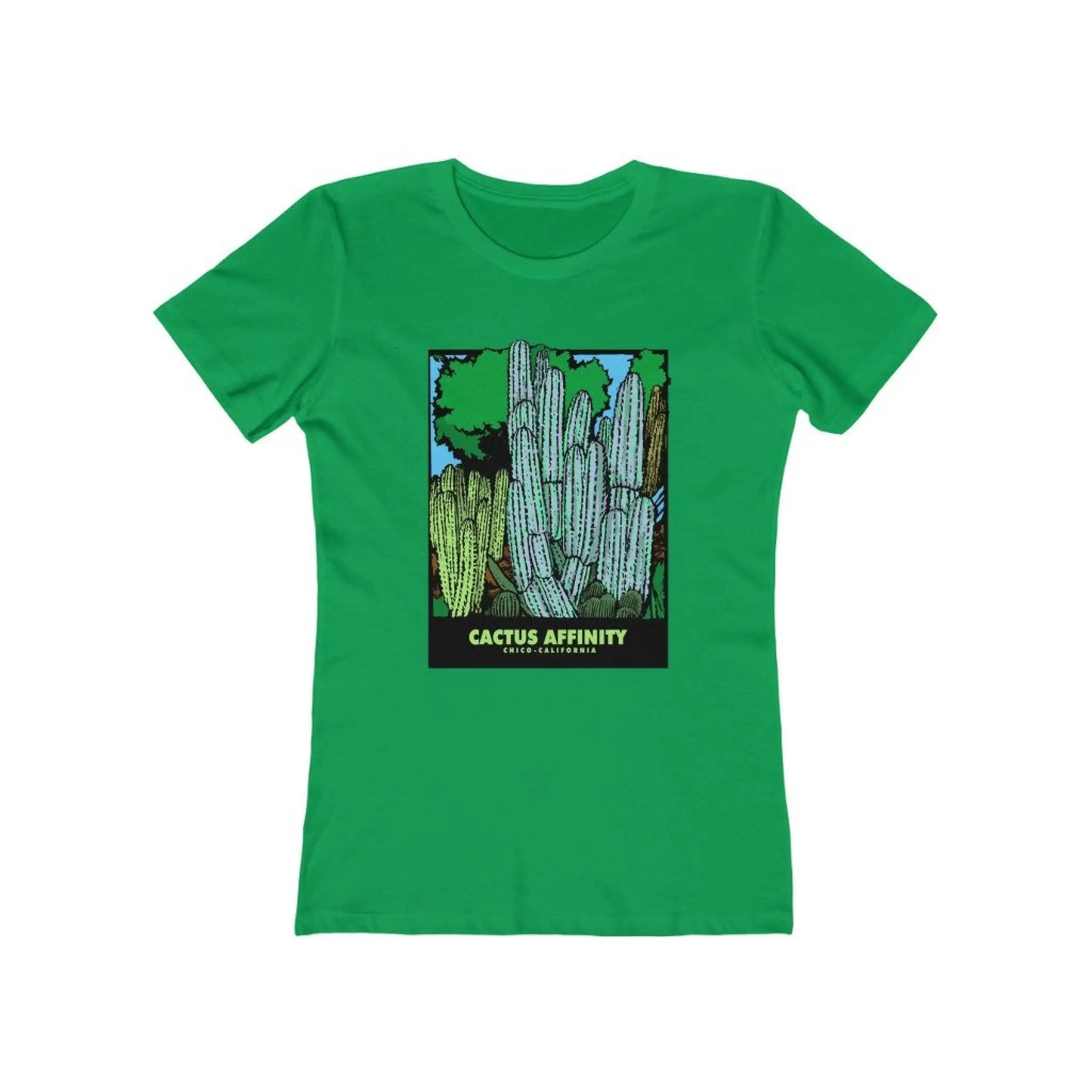 Women’s The Boyfriend Tee - Chico - Solid Kelly Green / S