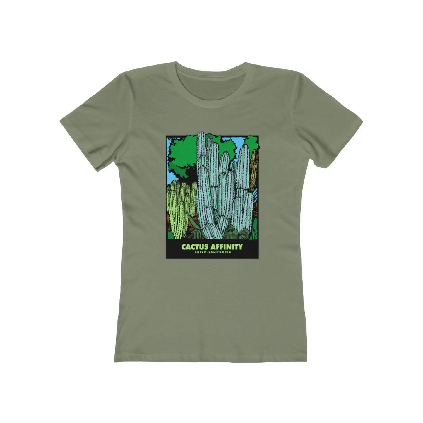 Women’s The Boyfriend Tee - Chico - Solid Light Olive / S