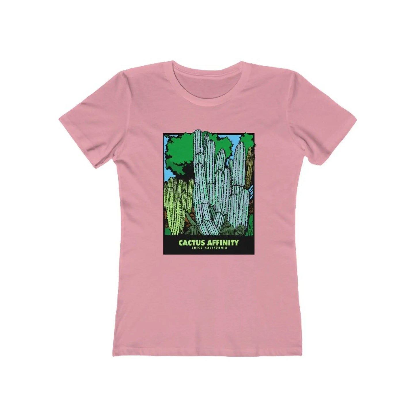 Women’s The Boyfriend Tee - Chico - Solid Light Pink / S