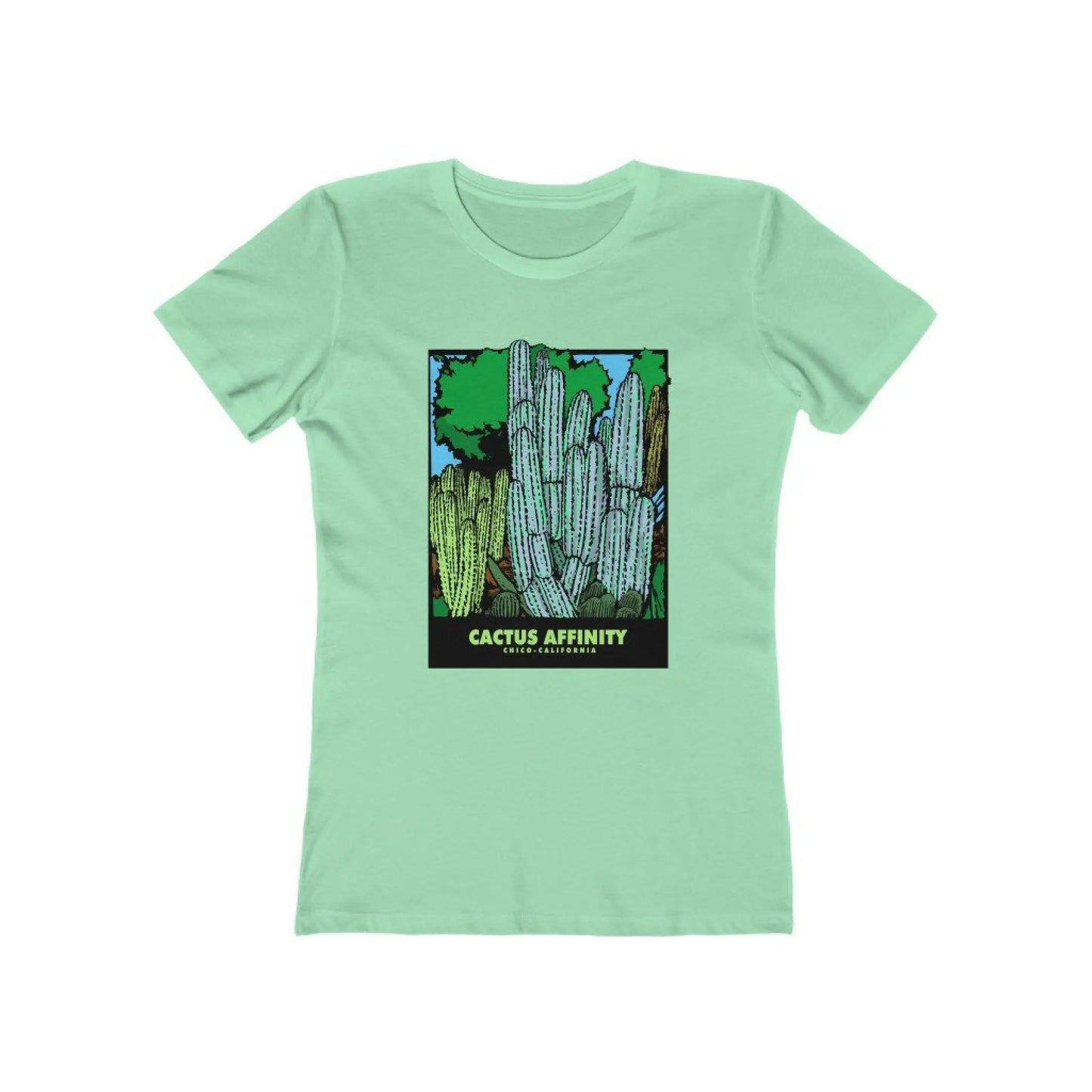 Women’s The Boyfriend Tee - Chico - Solid Mint / S - T-Shirt