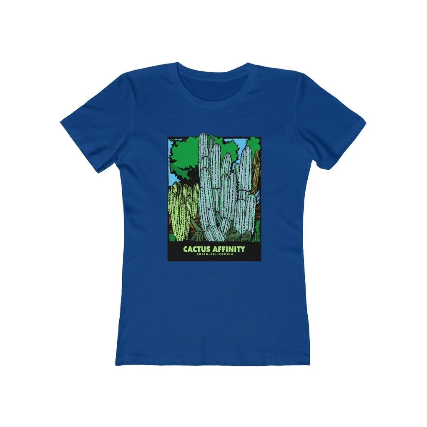 Women’s The Boyfriend Tee - Chico - Solid Royal / S
