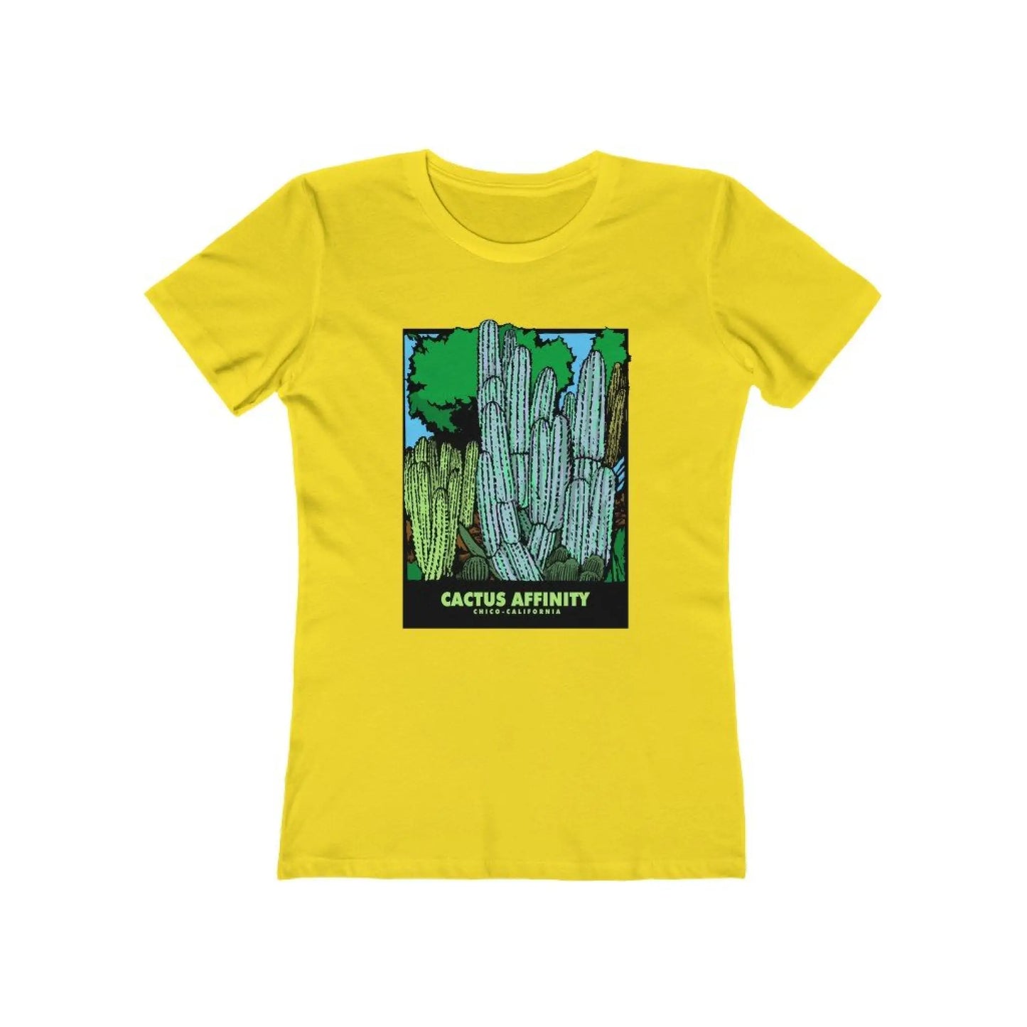 Women’s The Boyfriend Tee - Chico - Solid Vibrant Yellow