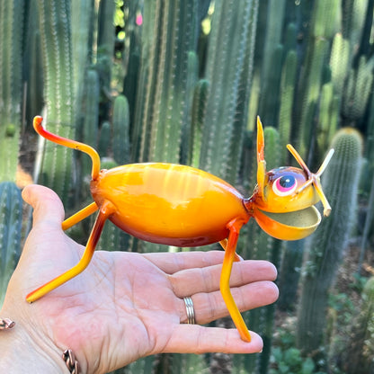Garden Cat - metal art