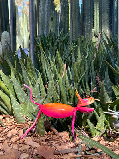 Garden Cat - metal art