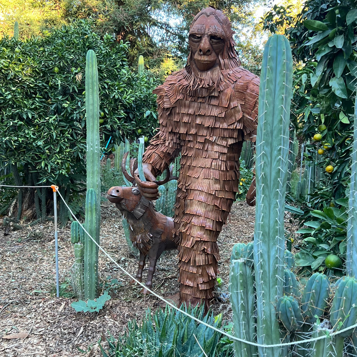 Reno the Reindeer - metal art