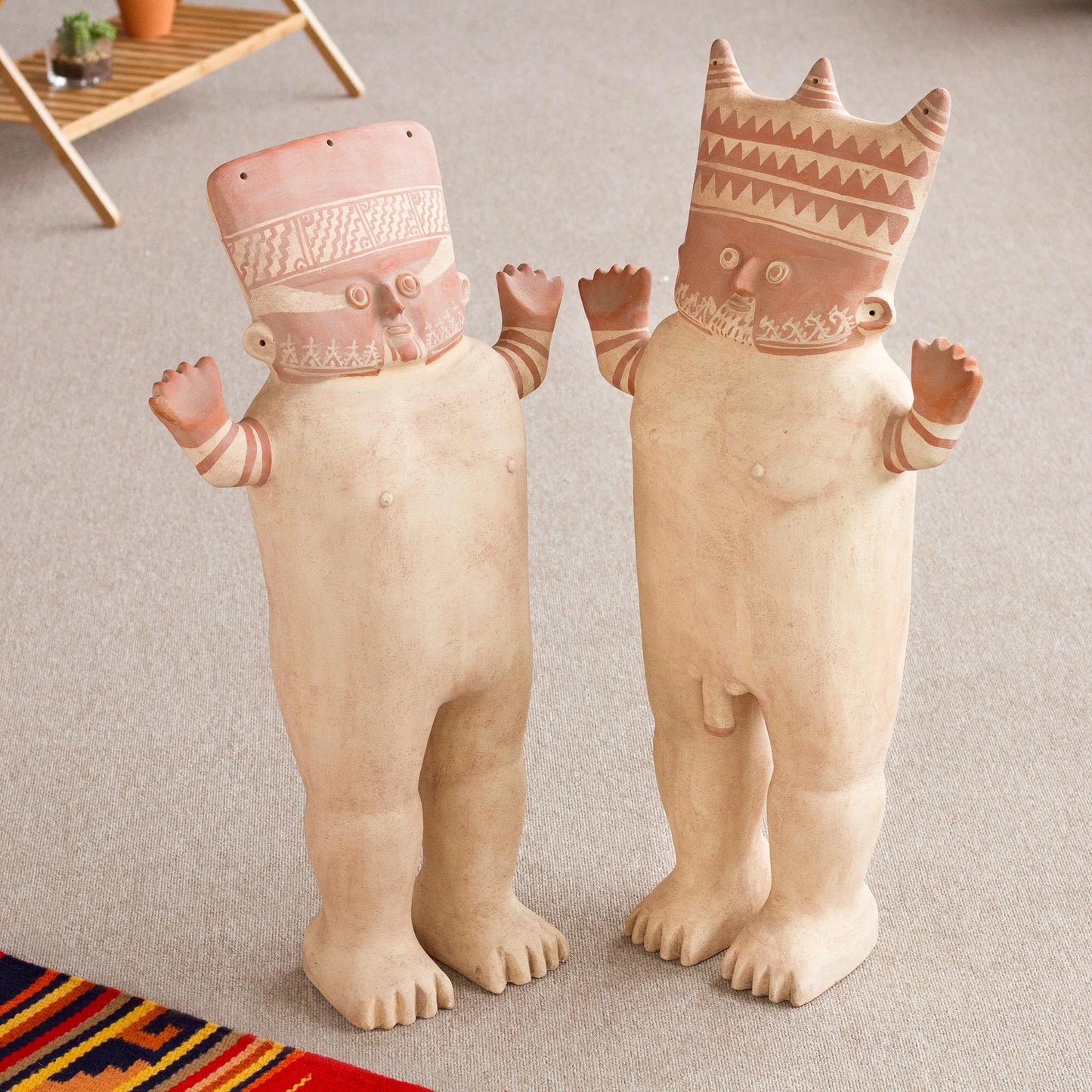 Cuchimilico Couple  - large statues (set of 2)