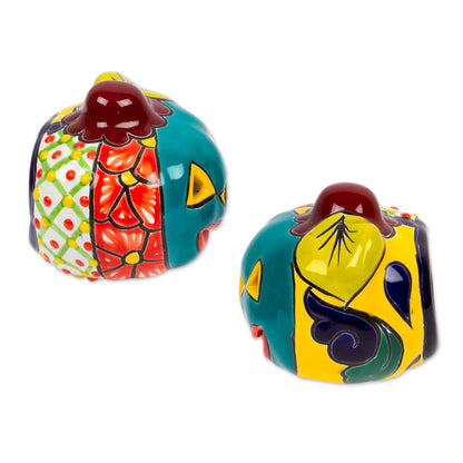 Bright Jack-O-Lantern - Talavera Ceramic Tealight Holder