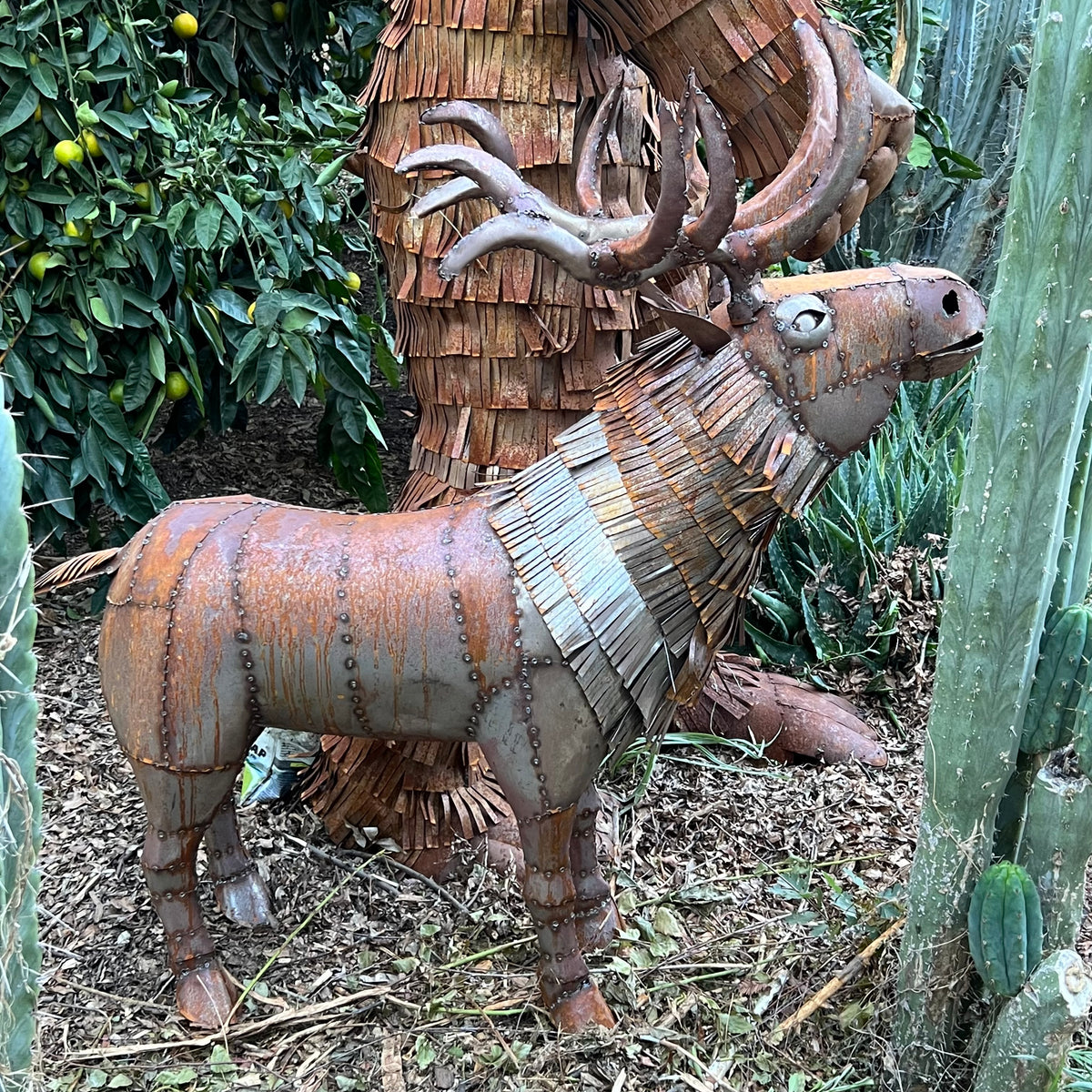Reno the Reindeer - metal art
