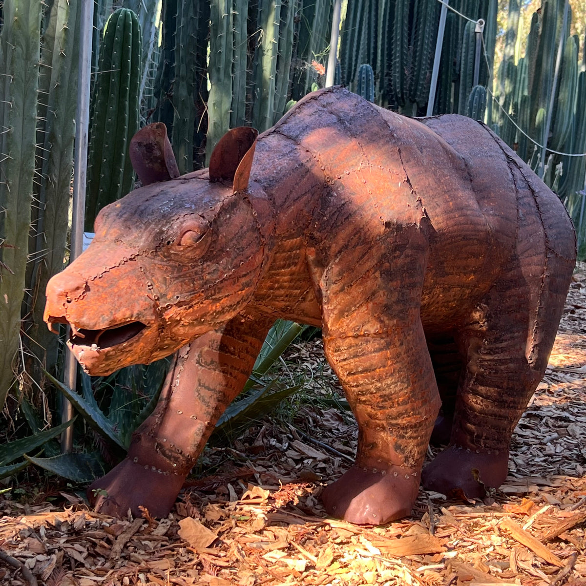 El Oso the Bear - metal art