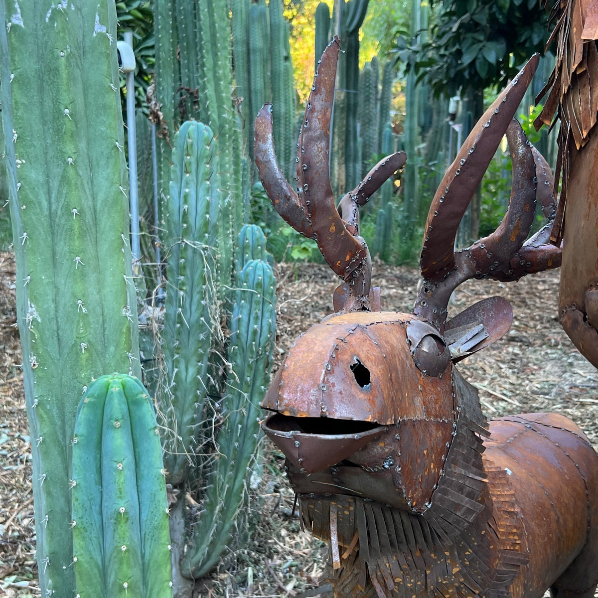 Reno the Reindeer - metal art