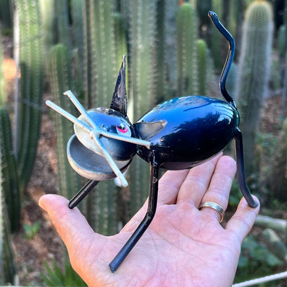 Garden Cat - metal art