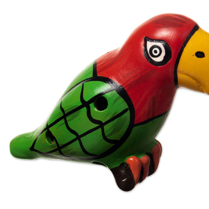 Songs with Friends - Handmade Ceramic Ocarinas from Peru (2 Pieces)