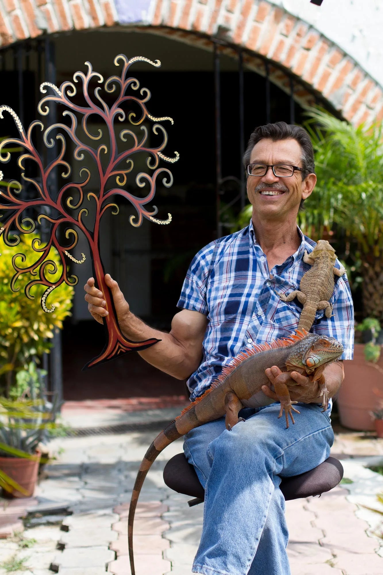 Marine Dream - Alebrije Steel Wall Art