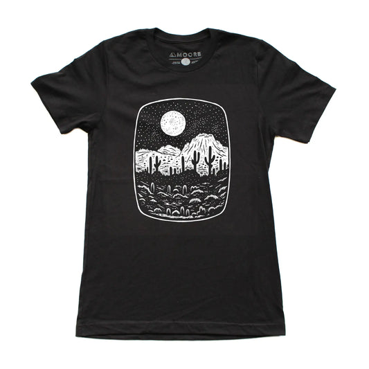 Black - Night Butte Tee - Clothes