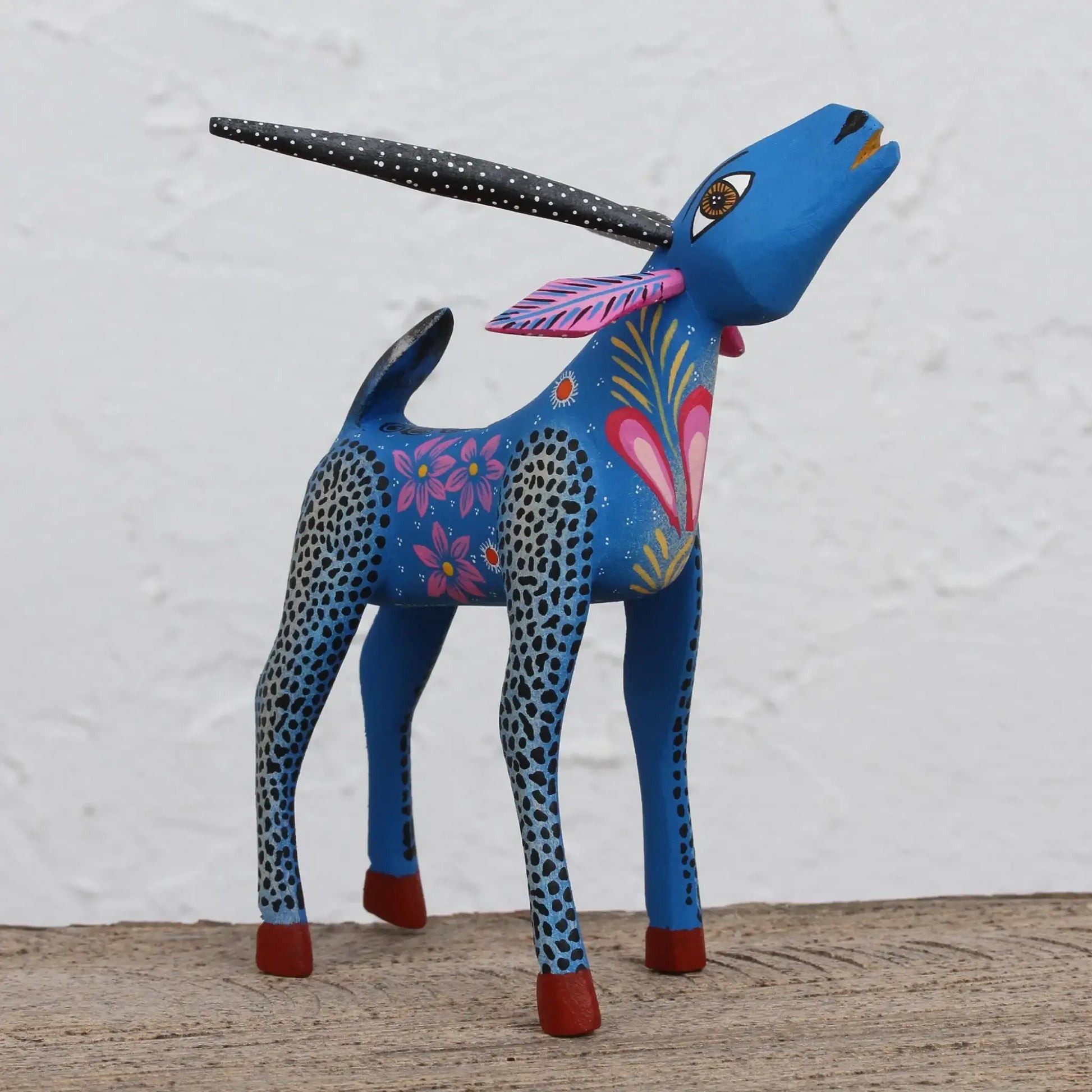 Blue Deer - alebrije deer - Art